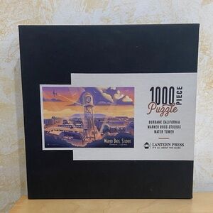 Lantern Press Burbank California Warner Bros Studios Water Tower - 1000 Pieces